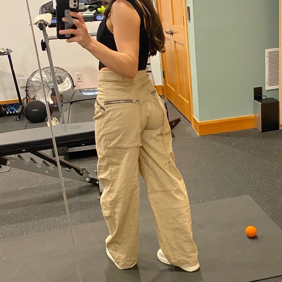 XS blogger fave Zara topstitched bustier cargo strapless top zipper bustier - Picture 8 of 9